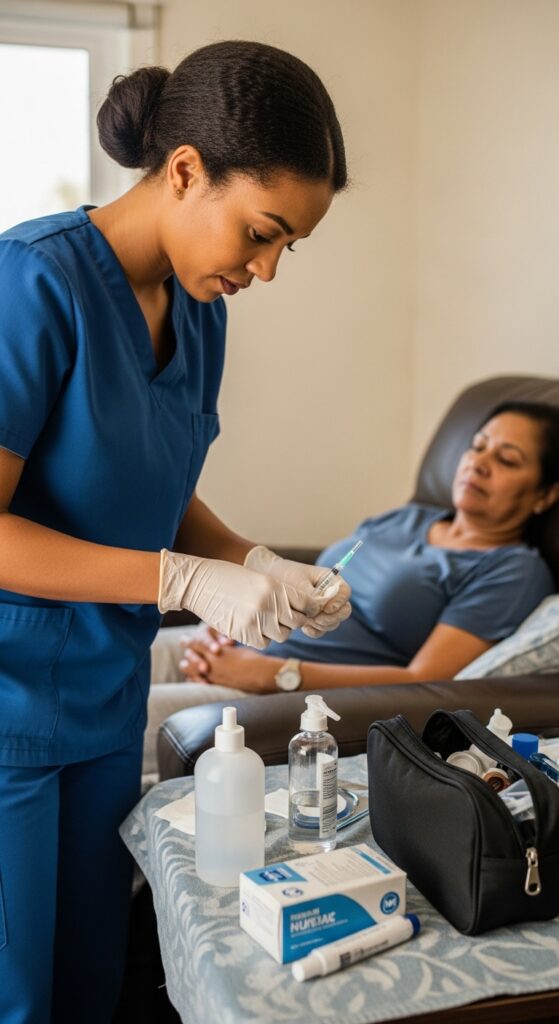 enfermeira home care - Descubra agora os benefícios de contratar um enfermeiro home care
