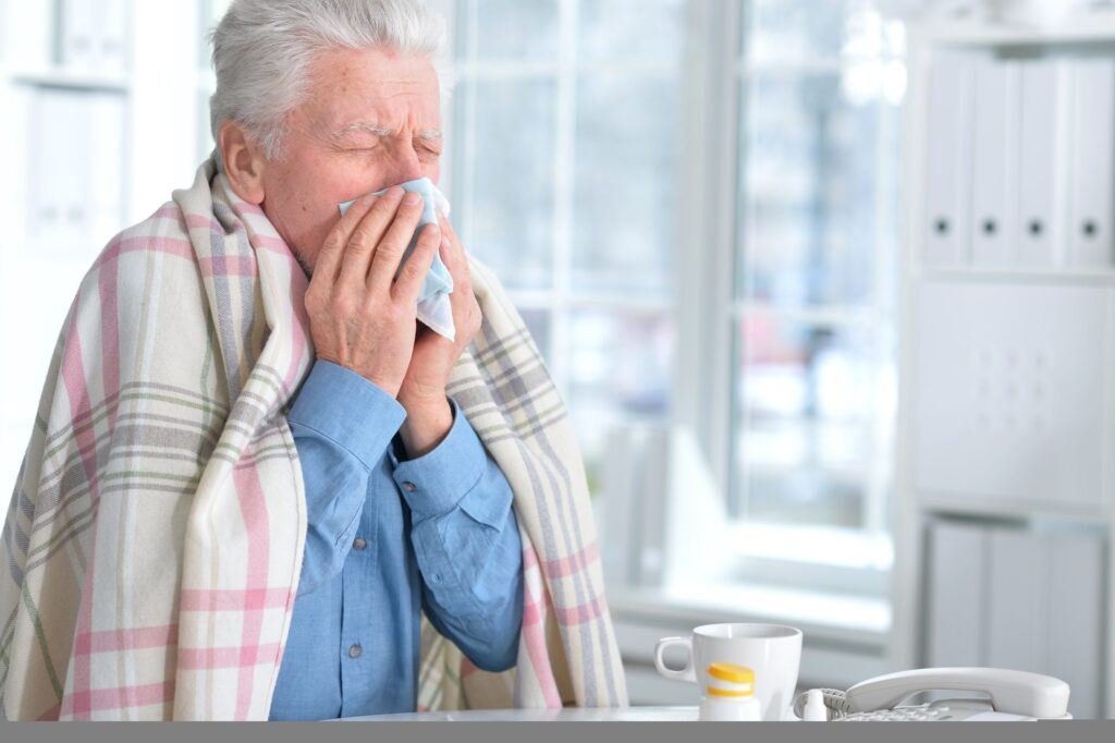 repiratoria imagem scaled 1 - Como prevenir doenças respiratórias nos idosos durante o inverno?