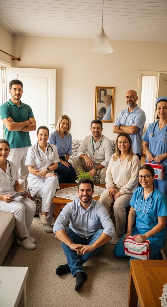 time atendimento home care - Atendimento domiciliar para idosos: descubra como funciona esse serviço